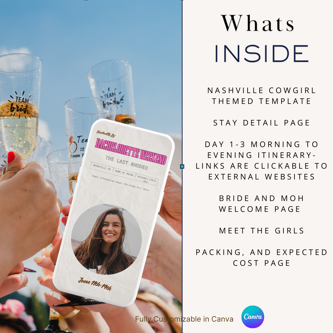 Ultimate Nashville Bachelorette 3day Itinerary